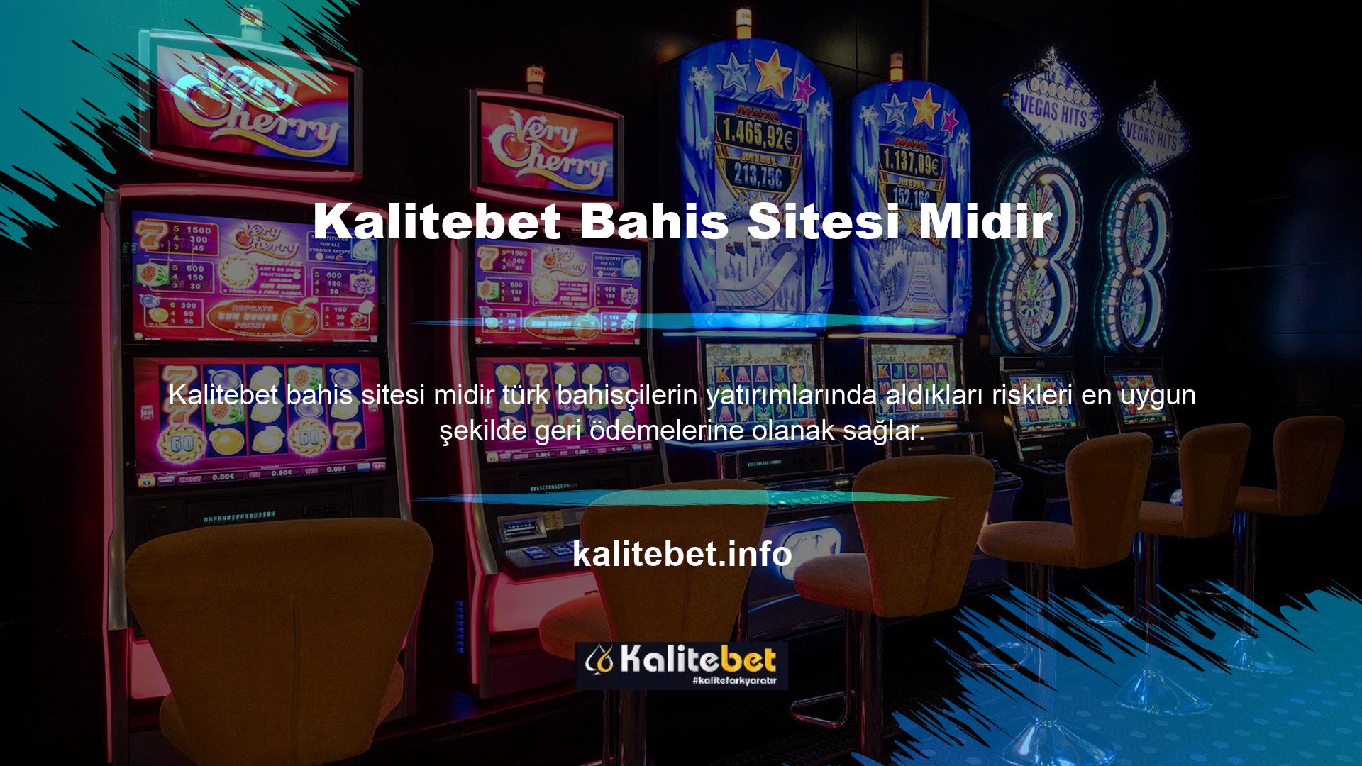 Kalitebet oyuncu olduğundan birçok oyun sağlayıcı da Kalitebet için yüksek olasılıklı kampanyalar oluşturmuştur