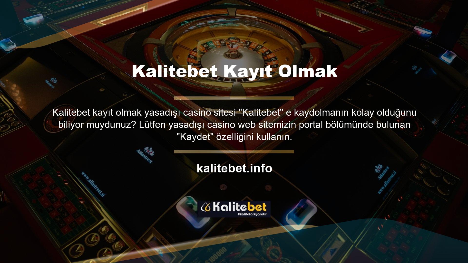 Casino web sitesi hesabınıza tek tıklamayla erişebilirsiniz